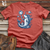 Viking Goods Narwhal Ocean Explorer Cotton Tee Rust / L