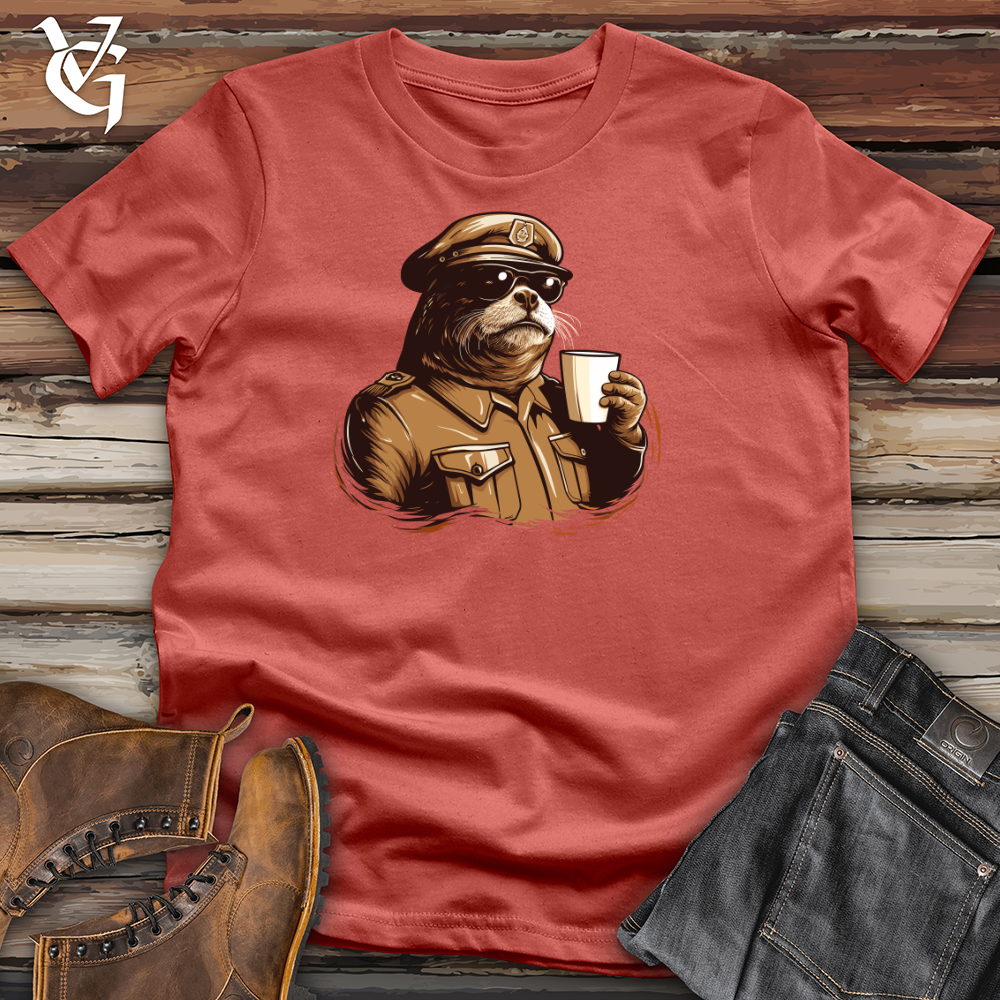 Viking Goods Otter Sergeant Break Cotton Tee Rust / L