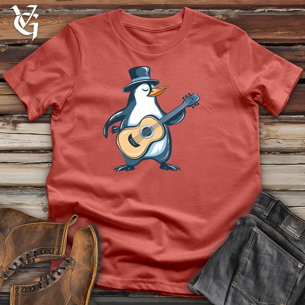 Viking Goods Penguin Minstrel Melodies Cotton Tee Rust / L