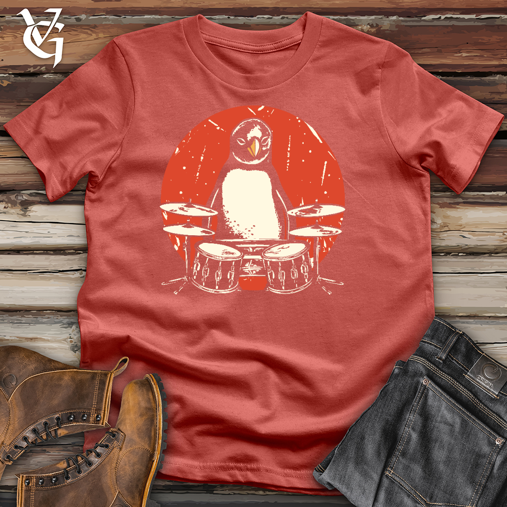 Viking Goods Penguin Percussion Cotton Tee Rust / L