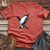 Viking Goods Penguin Sliding Fun Cotton Tee Rust / L