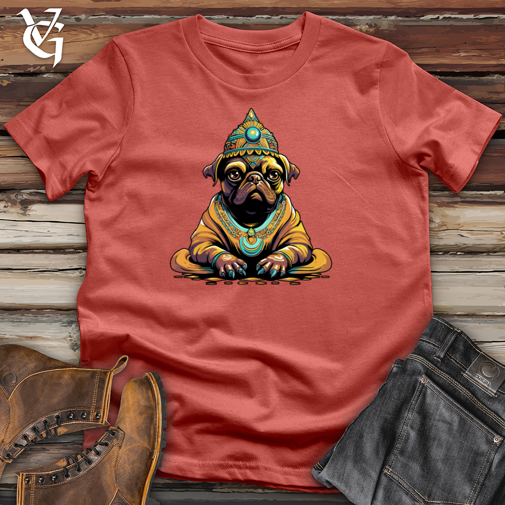 Viking Goods Pug Mystic Sovereign Cotton Tee Rust / L