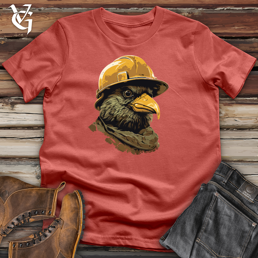 Viking Goods Raven Construction Crew Cotton Tee Rust / L