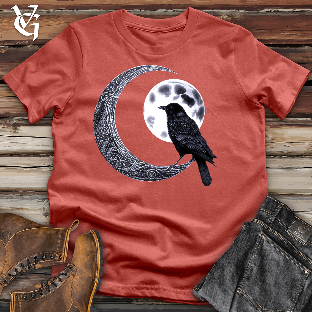 Viking Goods Raven & Moon Negotiations Cotton Tee Rust / L