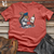 Viking Goods Squirrel Artist Masterpiece Cotton Tee Rust / L