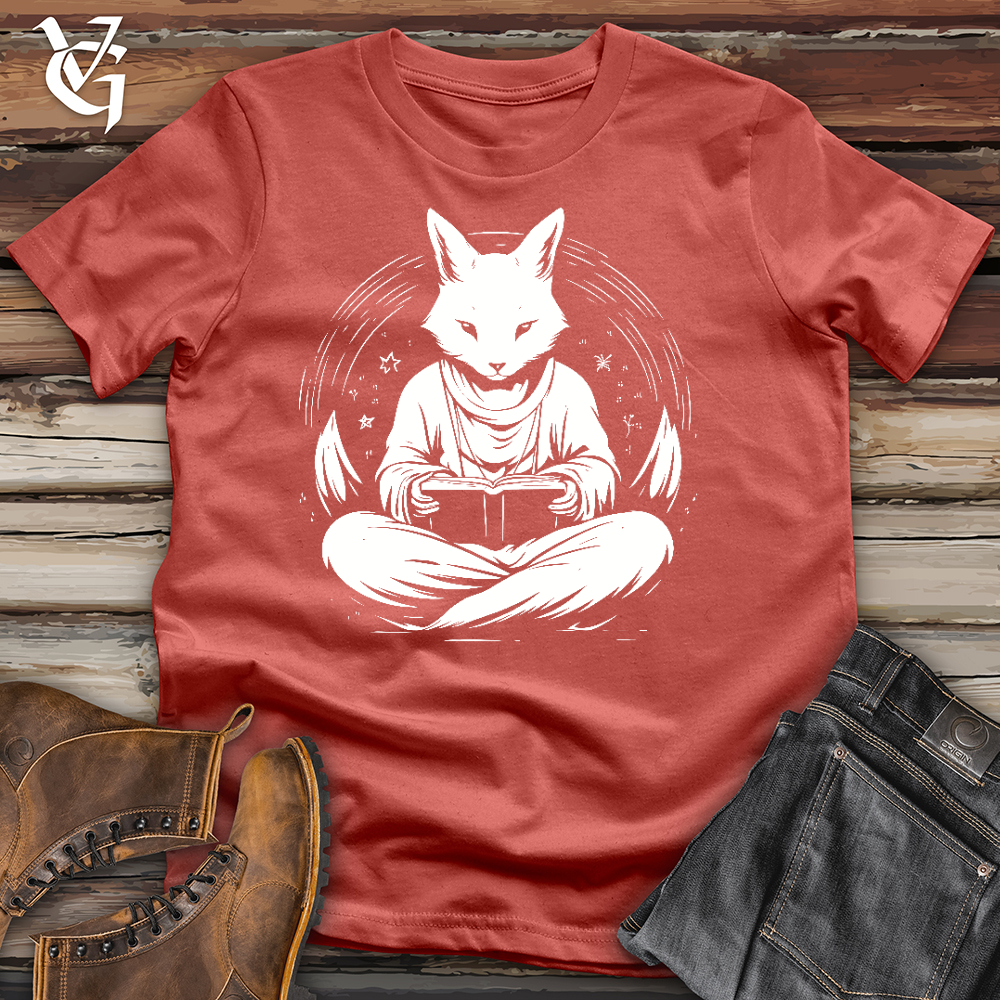 Viking Goods Studious Fox Cotton Tee Rust / L