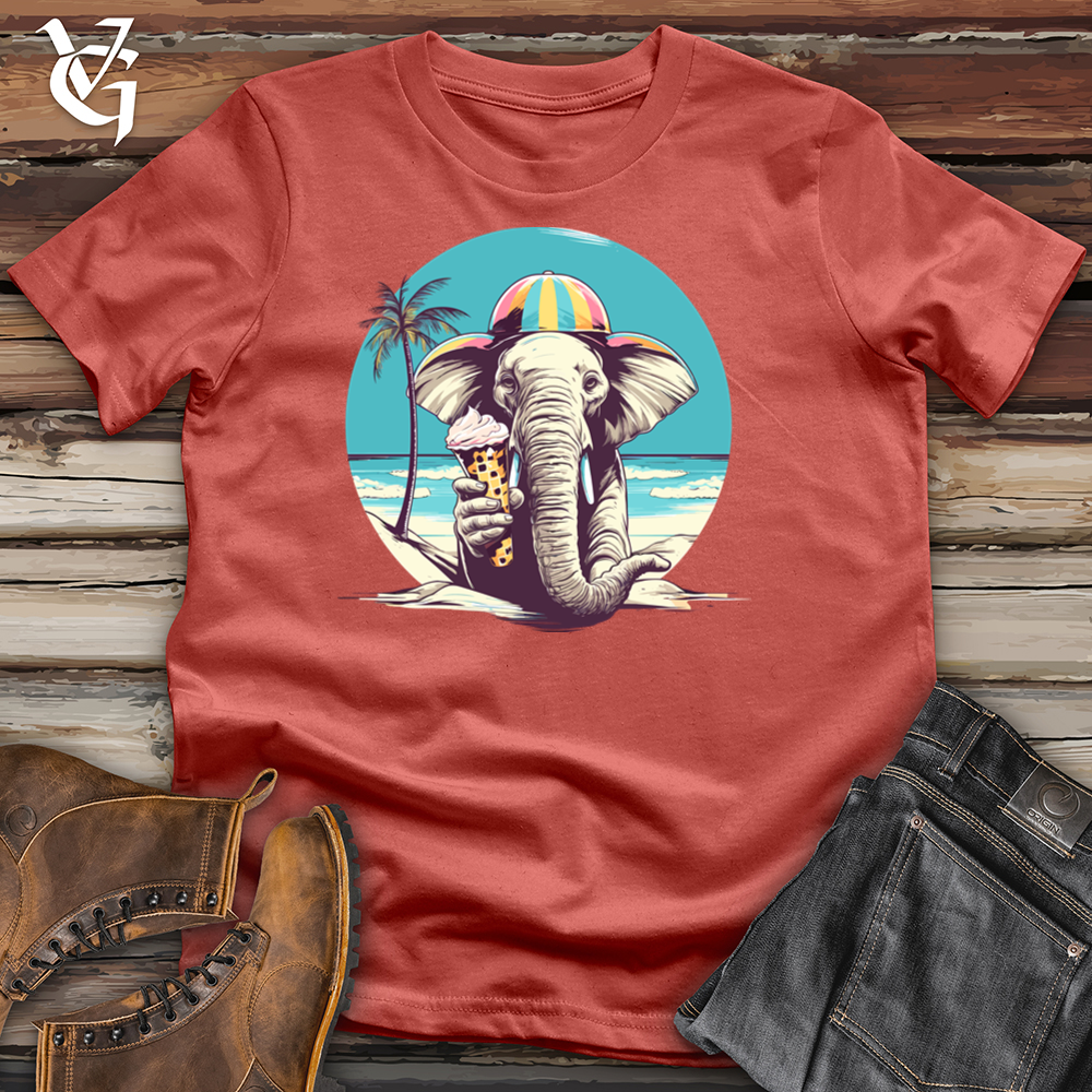 Viking Goods Sunny Day Trunk Treat Cotton Tee Rust / L