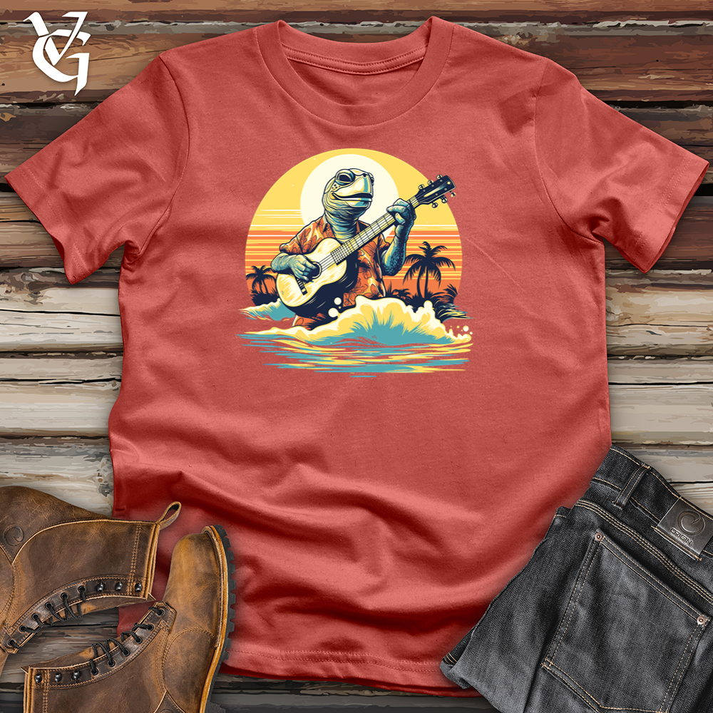 Viking Goods Tropical Turtulele Vibes Cotton Tee Rust / L