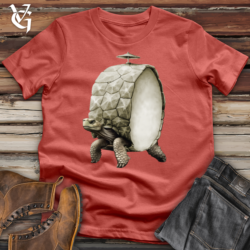 Viking Goods Turtle Drum Cotton Tee Rust / L