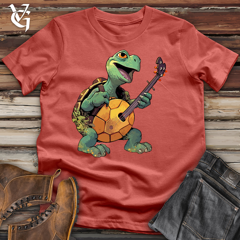 Viking Goods Turtle Rockstar Cotton Tee Rust / L