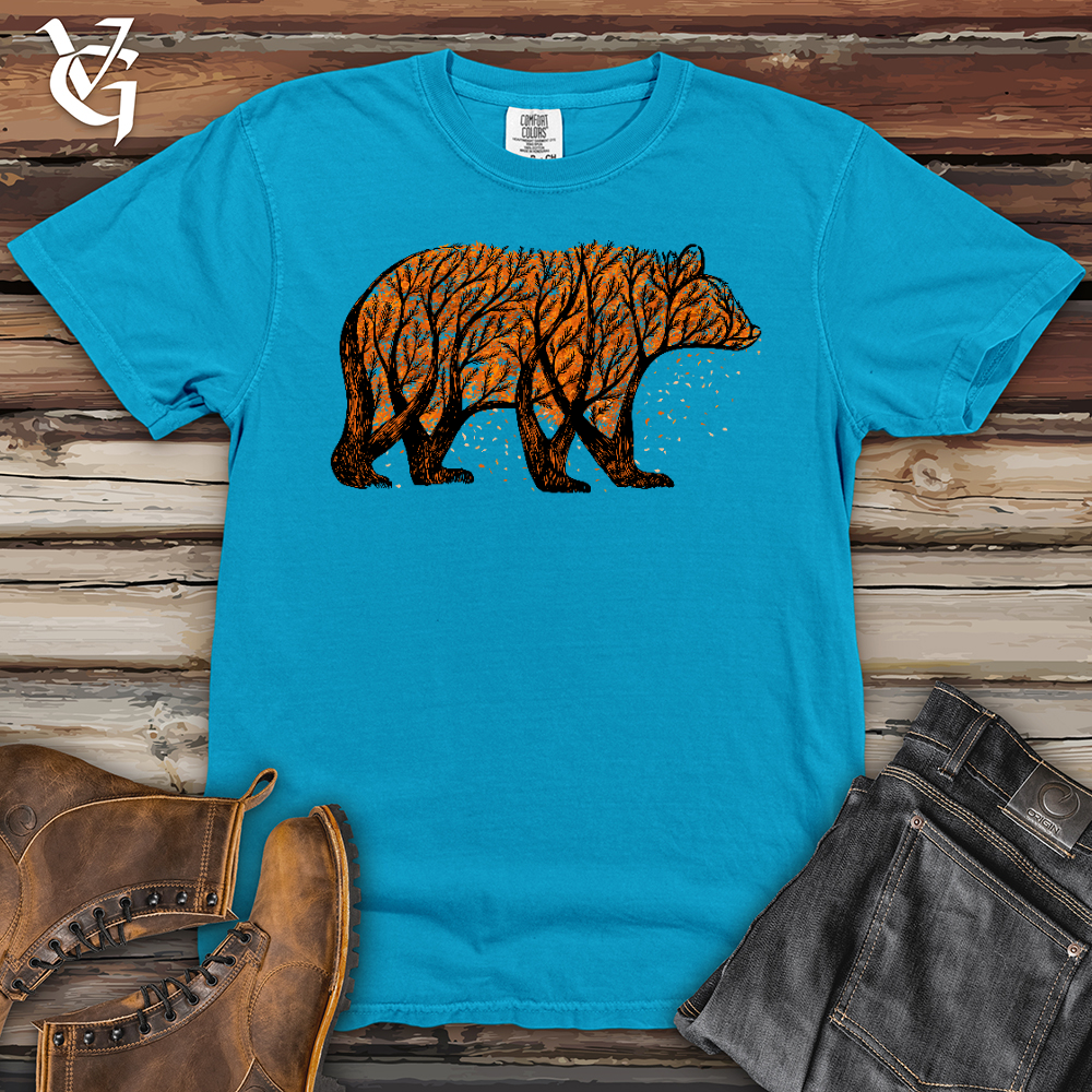 Viking Goods The Autumn Bjorn Heavy Cotton Comfort Colors Tee Sapphire / L