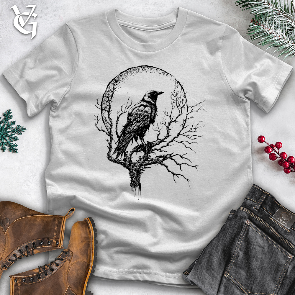 Moonscape Raven Cotton Tee