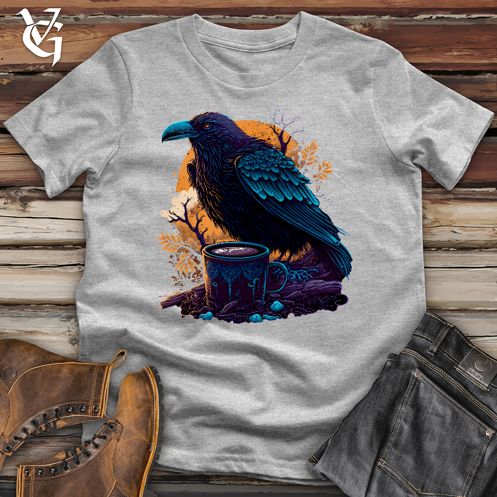 Viking Goods Black Raven Coffee Softstyle Tee Sport Grey / L