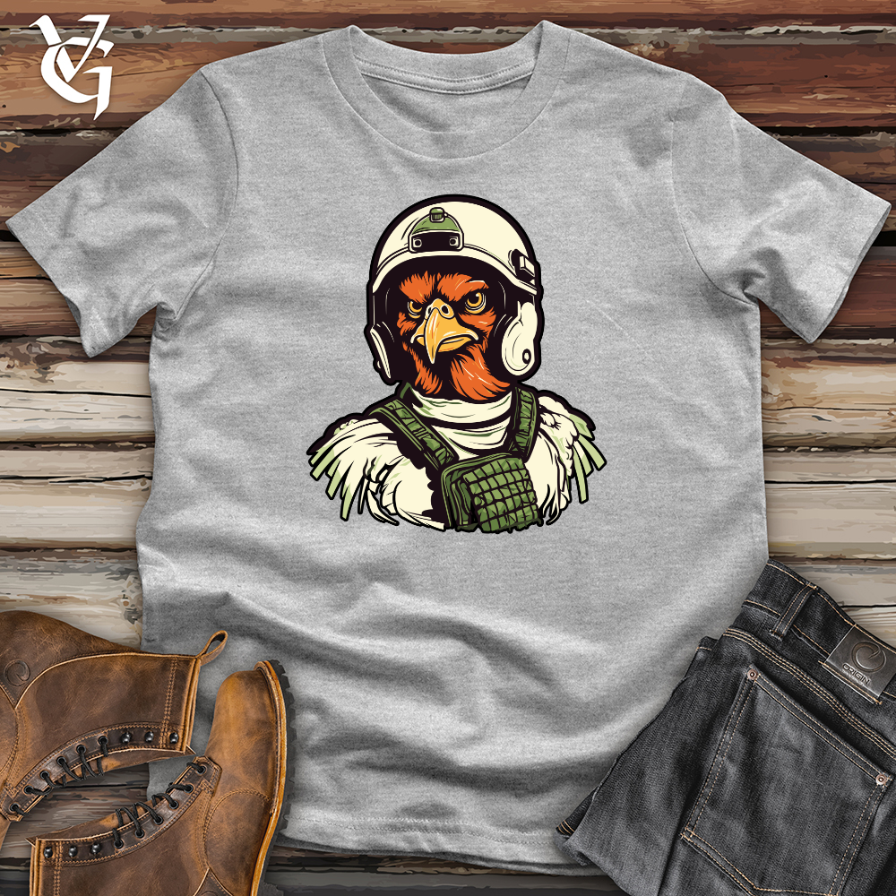 Viking Goods Chicken Soldier Helmet March Softstyle Tee Sport Grey / L
