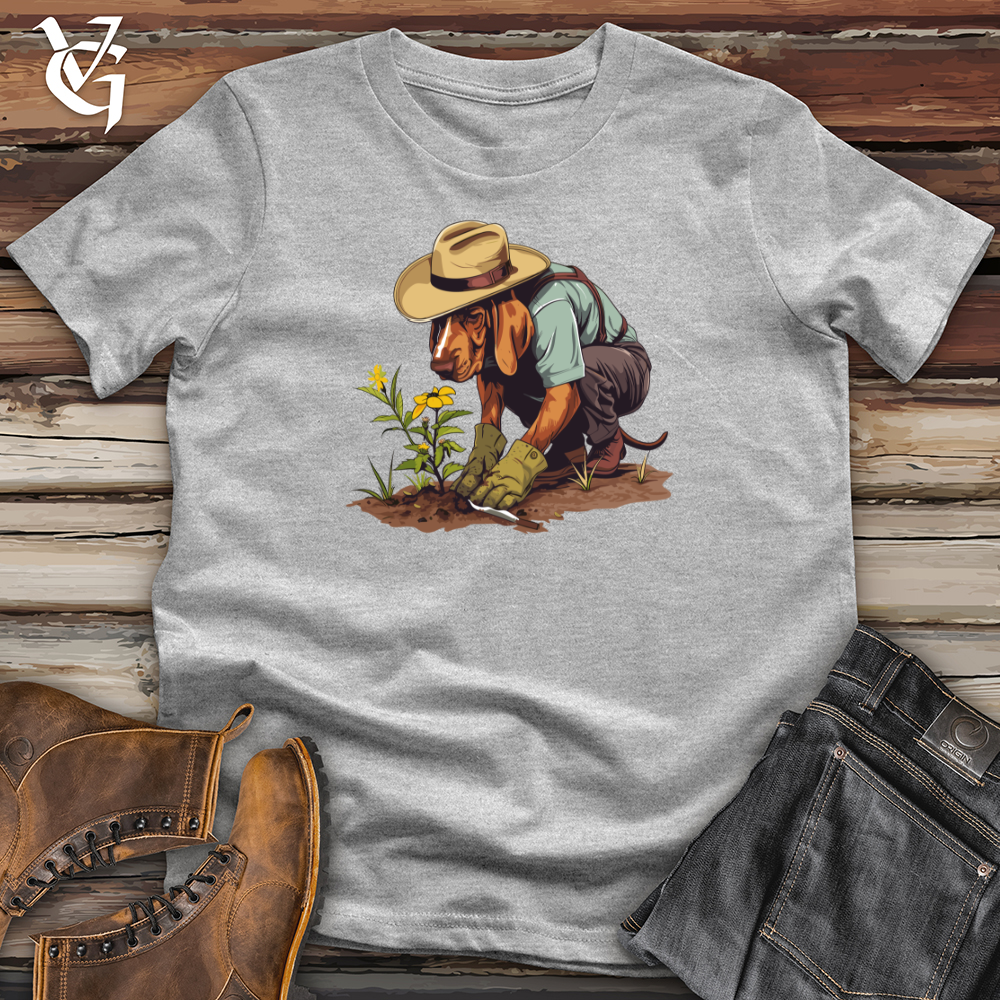 Viking Goods Dog Gardener Growth Softstyle Tee Sport Grey / L