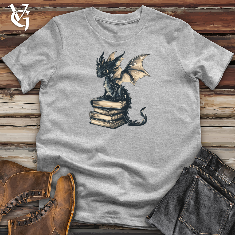 Viking Goods Dragon Scholar Tales Softstyle Tee Sport Grey / L