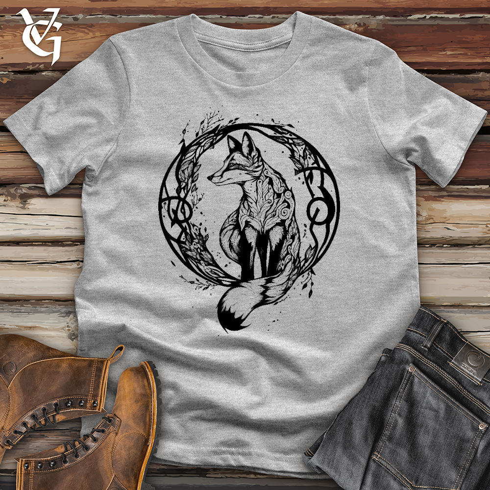 Viking Goods Fox Tattoo Softstyle Tee Sport Grey / L