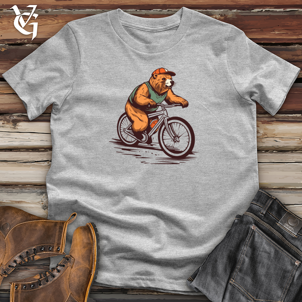 Viking Goods Vintage Cycling Beaver Softstyle Tee Sport Grey / L
