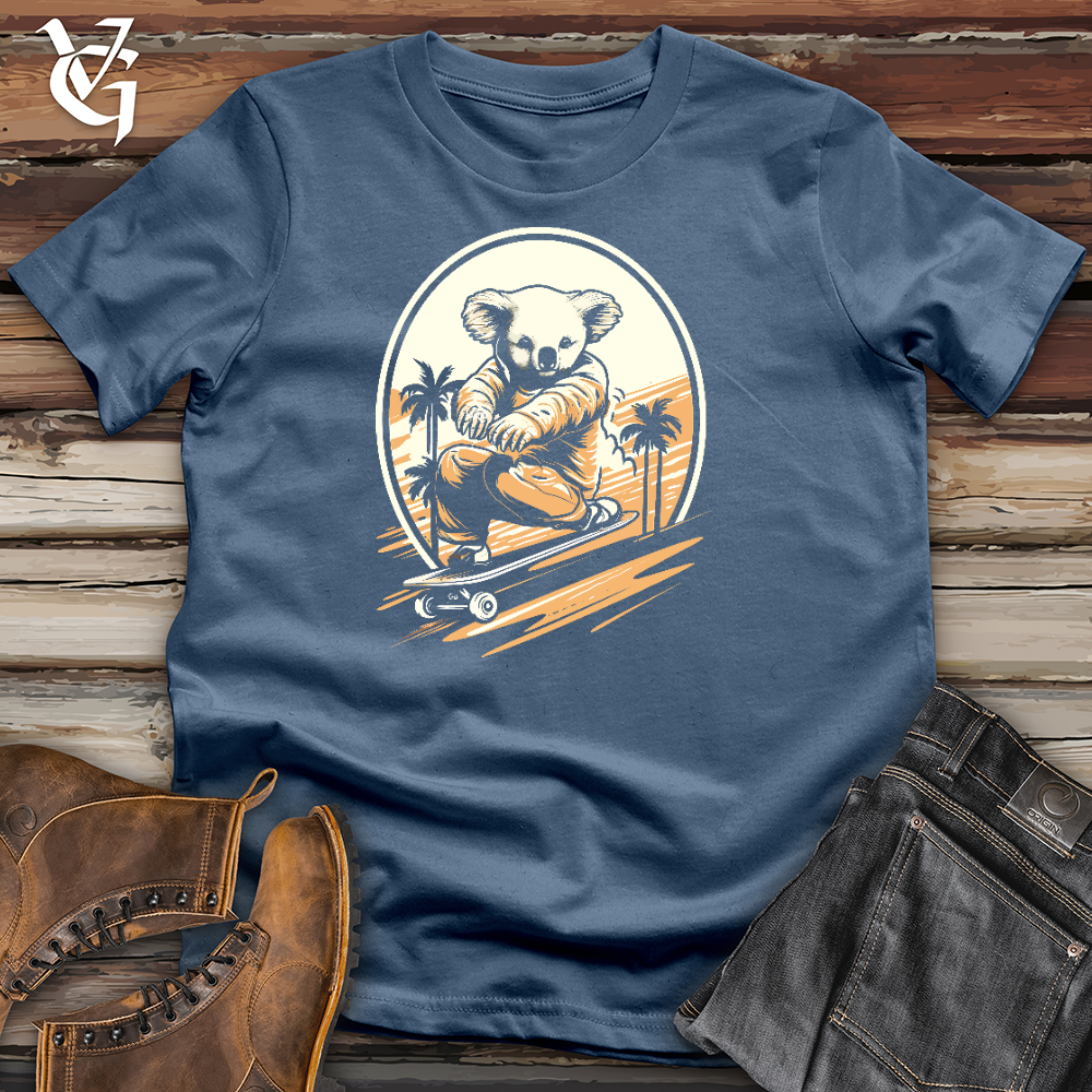 Viking Goods Cool Koala Cotton Tee Steel Blue / L