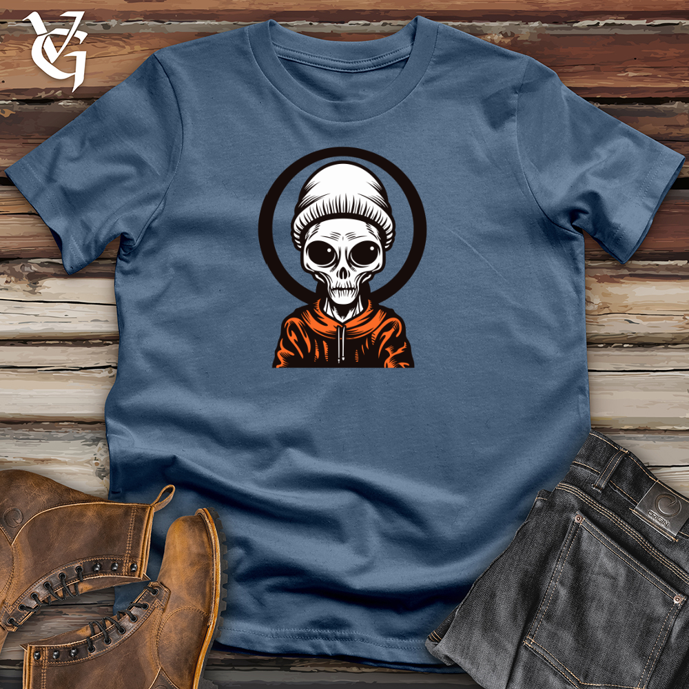 Viking Goods Cosmic Capped Cotton Tee Steel Blue / L