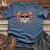 Viking Goods Crab Coastal Hipster Sandy Style Cotton Tee Steel Blue / L