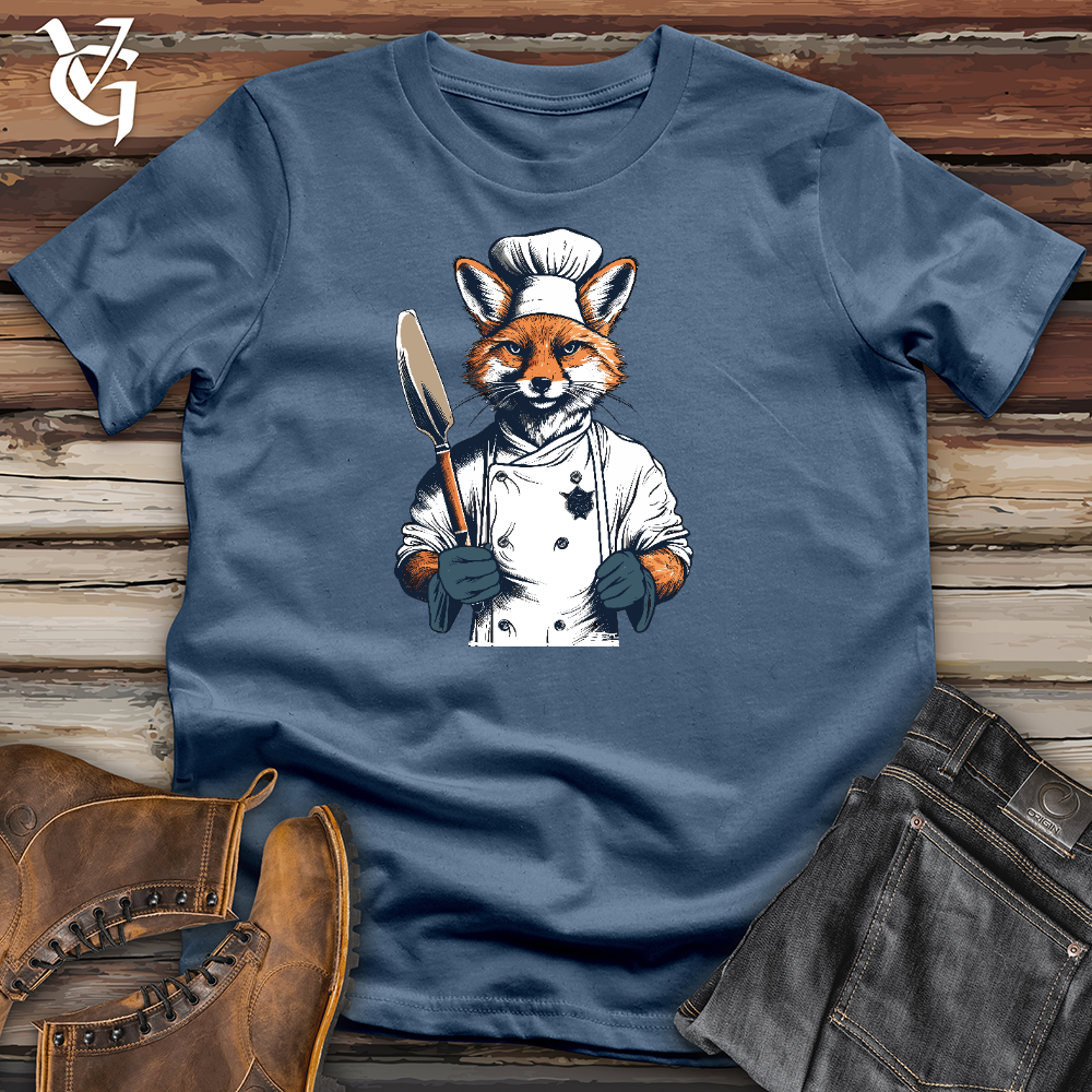 Viking Goods Culinary Fox Master Cotton Tee Steel Blue / L