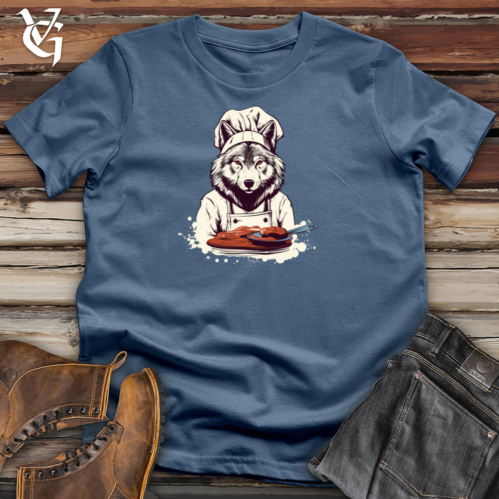 Viking Goods Culinary Howler Cotton Tee Steel Blue / L