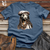 Viking Goods Ferret Pirate Cotton Tee Steel Blue / L