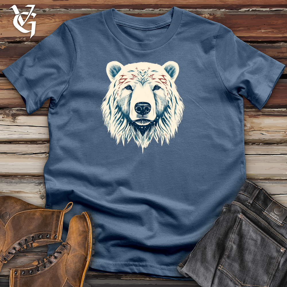 Viking Goods Frosty Arctic Cascades Cotton Tee Steel Blue / L