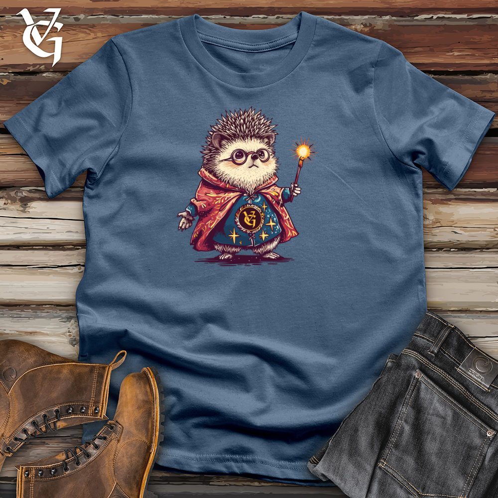 Viking Goods Hedgehog Wizard Enchantment Cotton Tee Ash / L