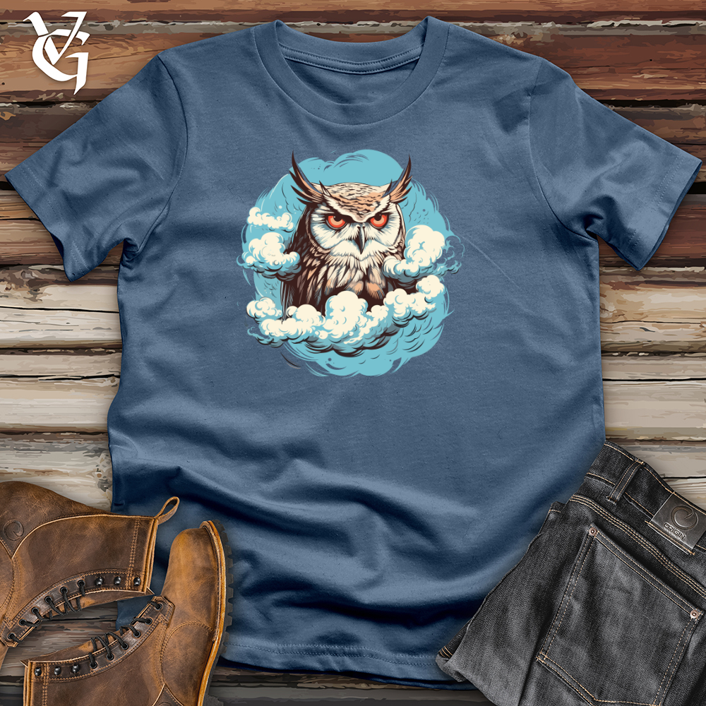 Viking Goods Misty Wisdom Weaver Cotton Tee Steel Blue / L