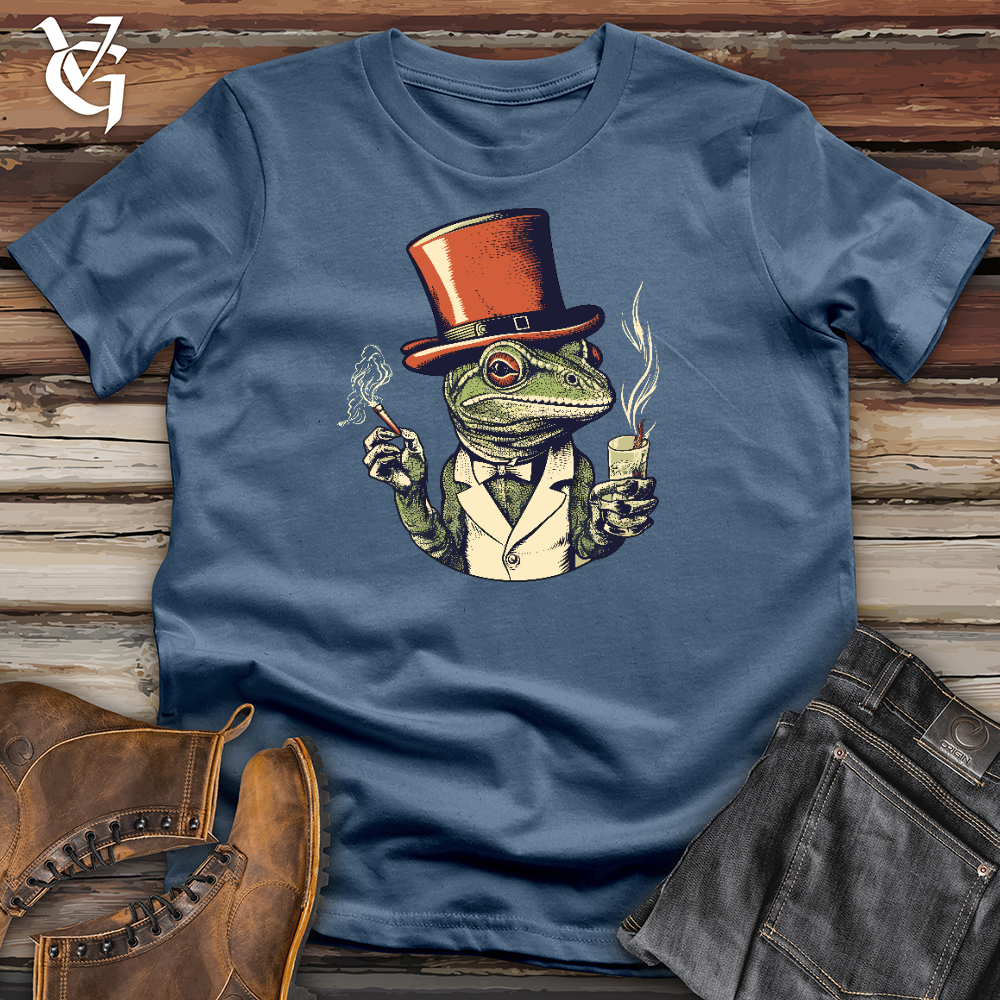 Viking Goods Mysti Cam Chameleon Cotton Tee Steel Blue / L