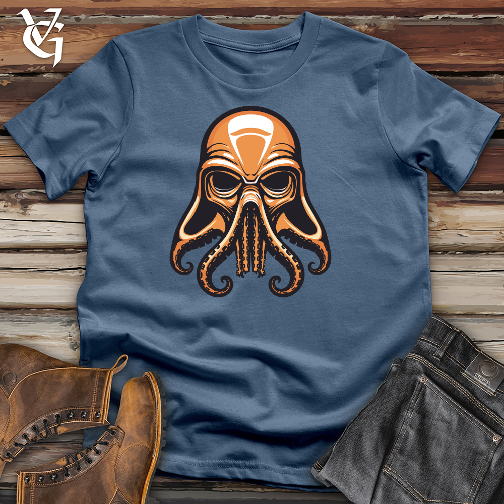 Viking Goods Octopus Helmet Cotton Tee Steel Blue / L