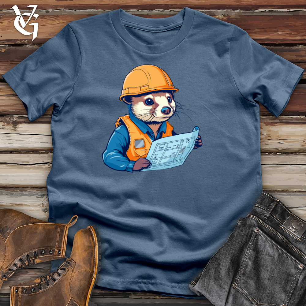 Viking Goods Otter Foreman Expert Cotton Tee Steel Blue / L