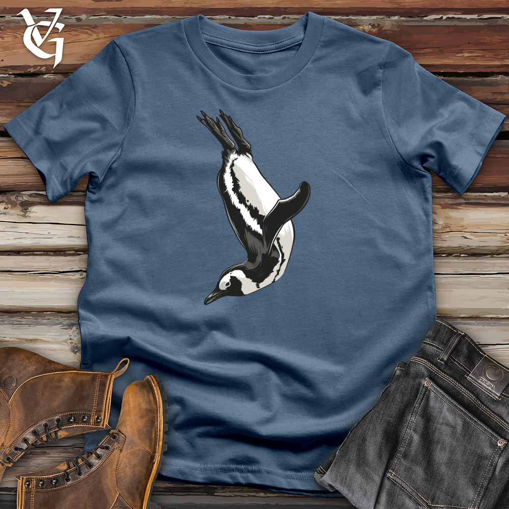 Viking Goods Penguin Dive Grace Cotton Tee Ash / L