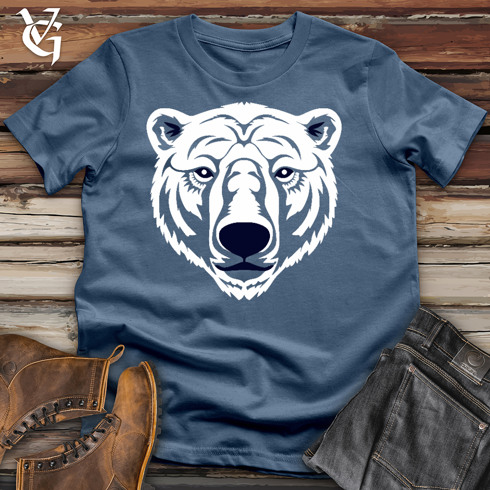 Viking Goods Polar Bear Cotton Tee Steel Blue / L