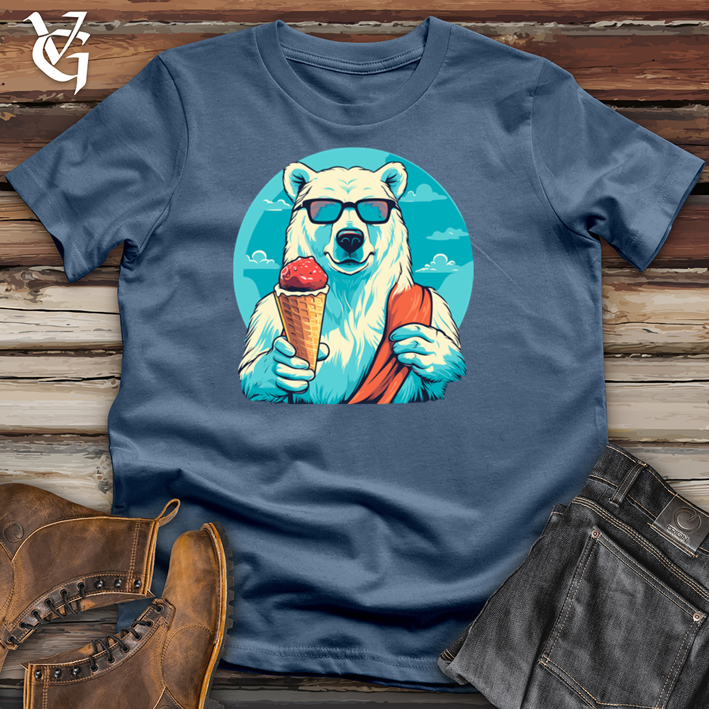 Viking Goods Polar Paradise Chill Cotton Tee Steel Blue / L