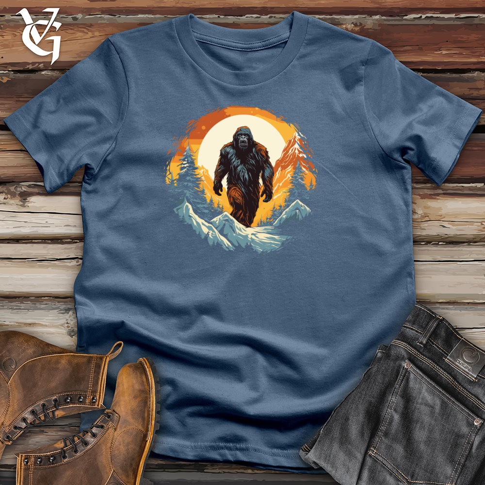 Viking Goods Sasquatch Of Middle Earth Cotton Tee Steel Blue / L
