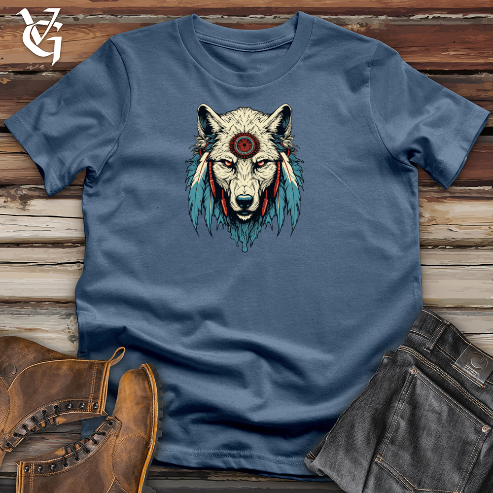 Viking Goods Shadowed Howler Cotton Tee Steel Blue / L