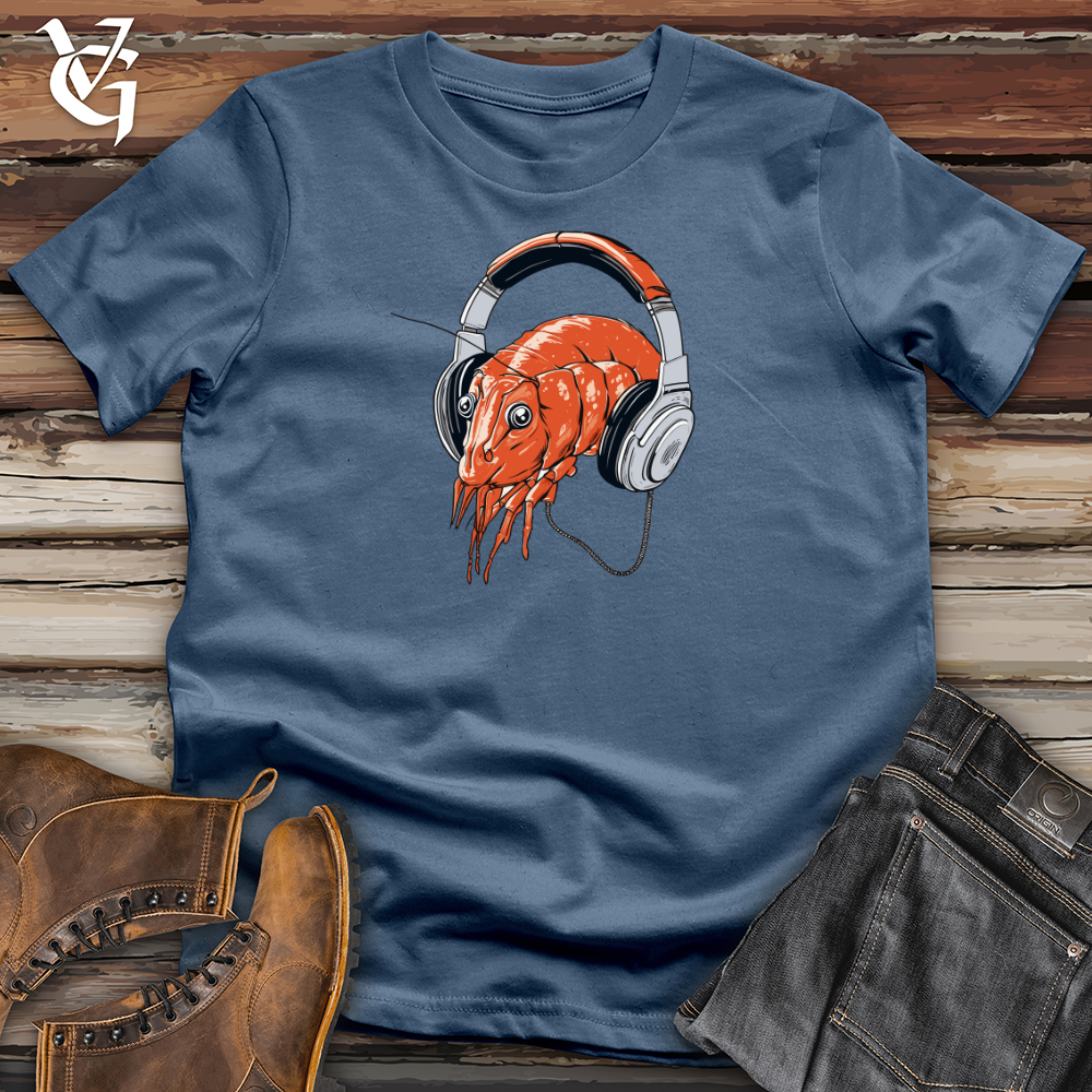 Viking Goods Shrimp Headphone Harmony Cotton Tee Ash / L