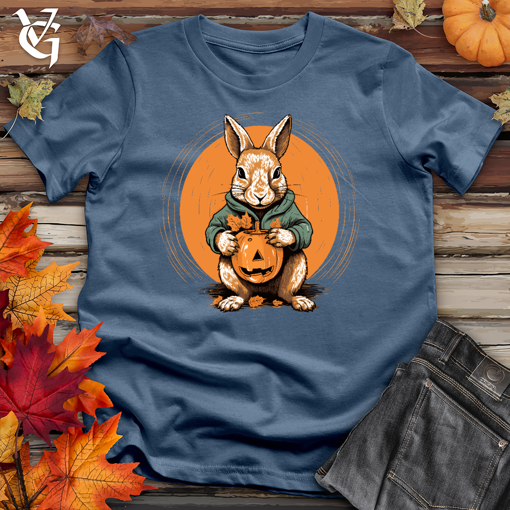 Viking Goods Sipper Squirrel Sweater Cotton Tee Steel Blue / L