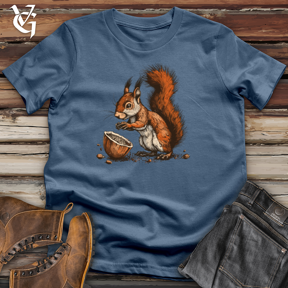 Viking Goods Squirrel Nut Feast Cotton Tee Ash / L