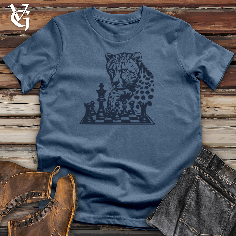 Viking Goods Strategic Leopard Gambit Cotton Tee Ash / L