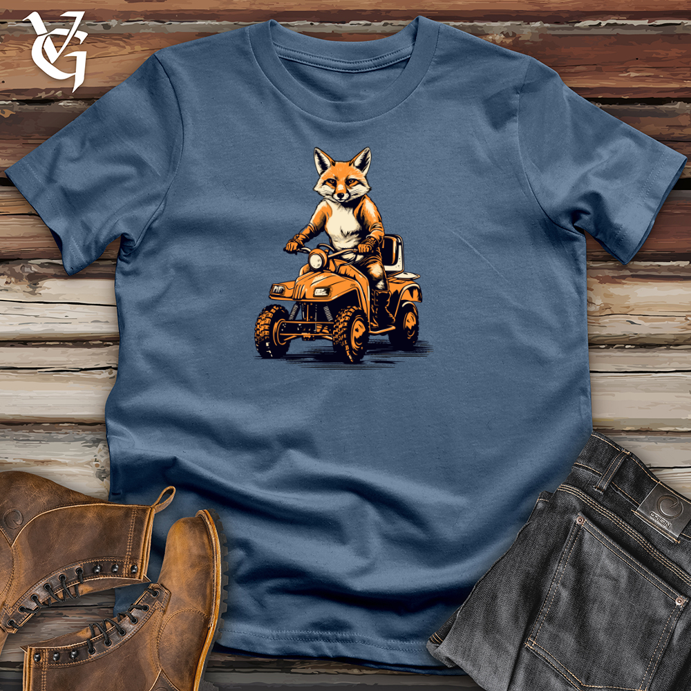 Viking Goods ThrillFox Rider Cotton Tee Steel Blue / L