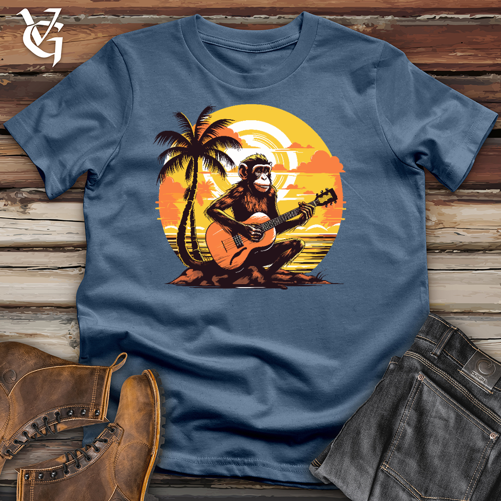 Viking Goods Tropical Jammin Cotton Tee Steel Blue / L