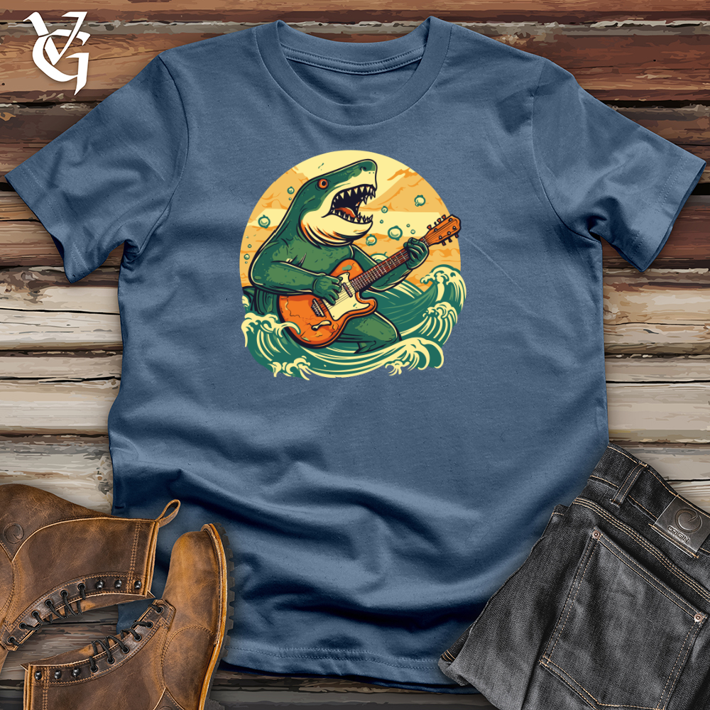 Viking Goods Uke Slice 01 Cotton Tee Steel Blue / L