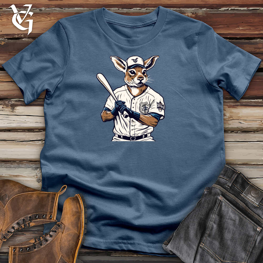 Viking Goods Vintage Slugger Cotton Tee Steel Blue / L