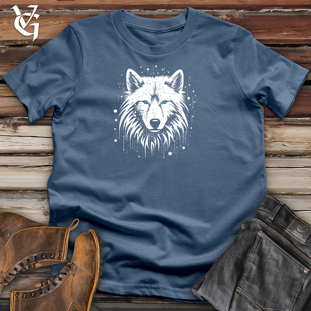 Viking Goods Winter's Howl Cotton Tee Steel Blue / L