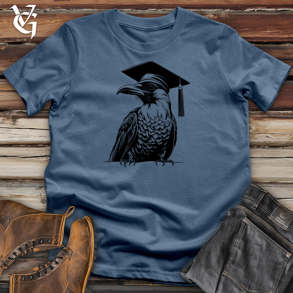 Viking Goods Wise Feather Diploma Cotton Tee Military Green / L