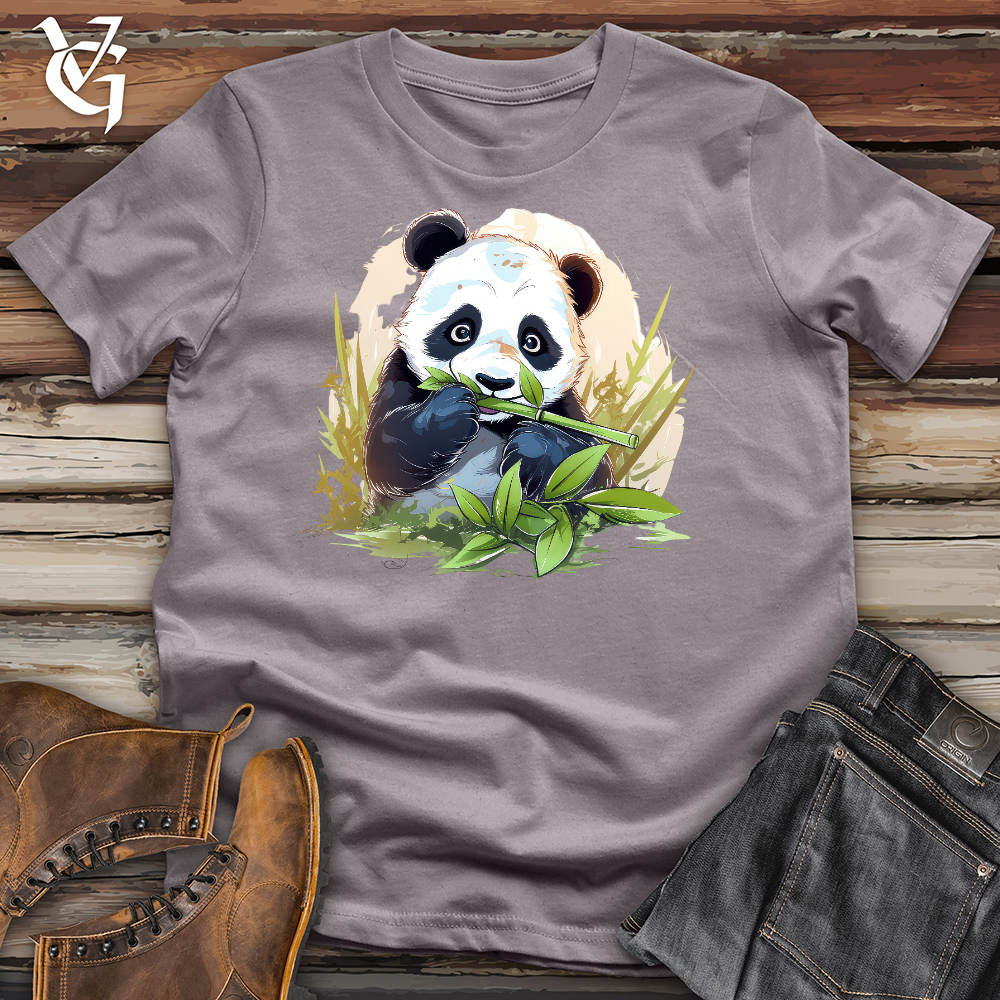 Viking Goods Bamboo Panda Cotton Tee Storm / L